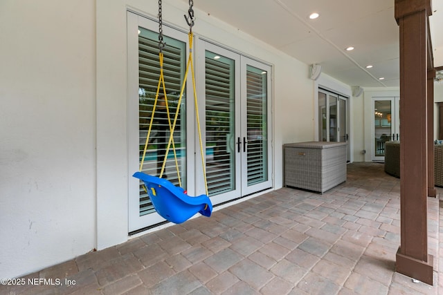 view of patio / terrace with french doors