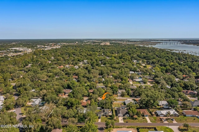 120 Swallow Rd, Saint Augustine, FL 32086 - drone / aerial view of a nearby body of water and a notable bridge