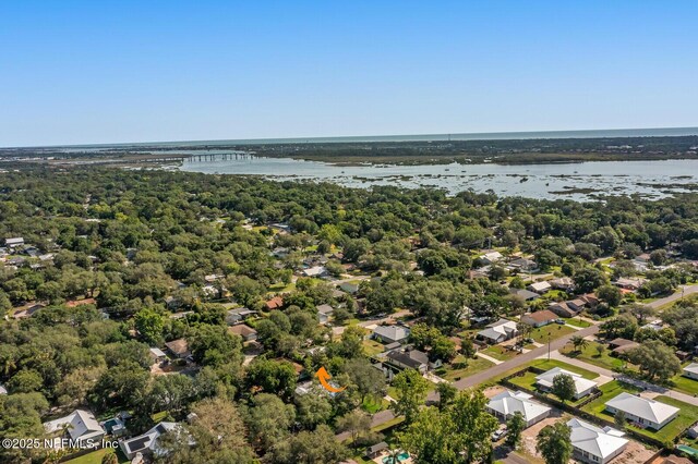 120 Swallow Rd, Saint Augustine, FL 32086 - aerial perspective of suburban area with a nearby body of water