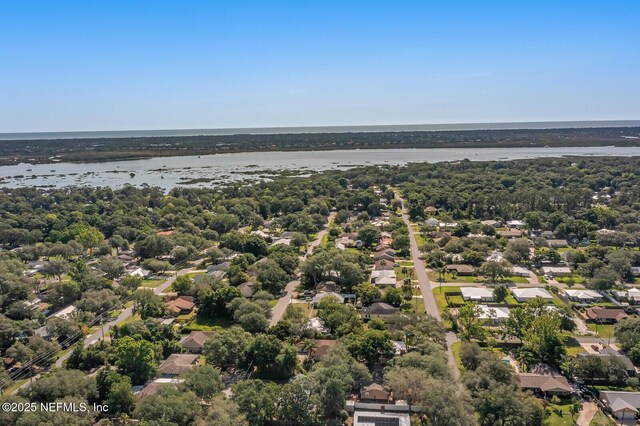 120 Swallow Rd, Saint Augustine, FL 32086 - aerial view of residential area featuring a nearby body of water