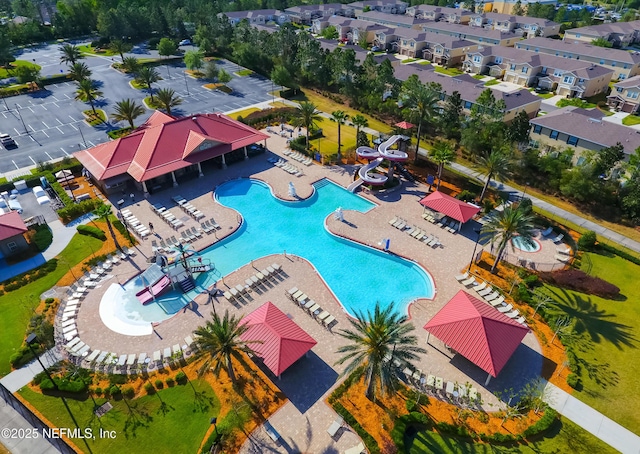 2012 Belle Grove Ter, Fleming Island, FL 32003 - aerial view of a pool area