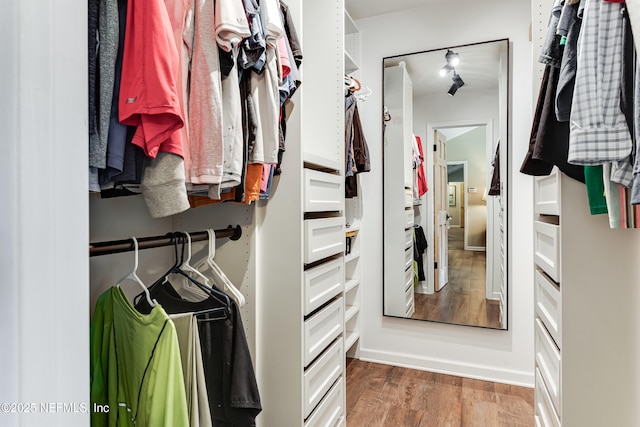 1835 Powder Springs Dr, Jacksonville, FL 32225 - spacious closet featuring wood finished floors