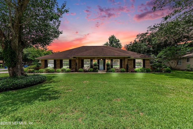 1835 Powder Springs Dr, Jacksonville, FL 32225 - single story home featuring a front yard