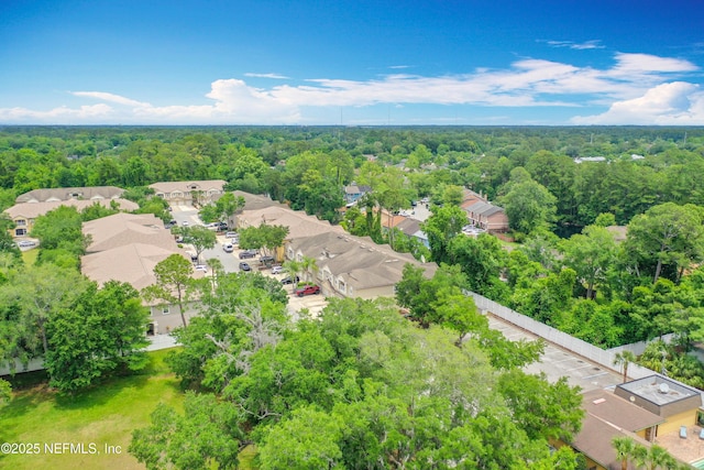 9421 Osprey Branch Trl Unit 2-3, Jacksonville, FL 32257 - aerial perspective of suburban area with a heavily wooded area