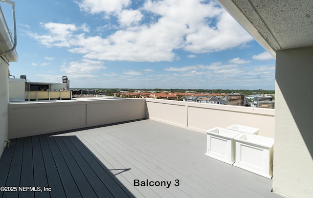 2100 Ocean Dr Unit Ph-2, Jacksonville Beach, FL 32250 - view of wooden terrace
