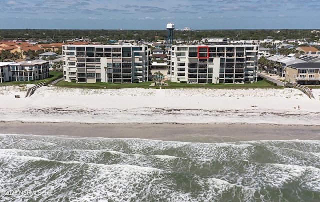 2100 Ocean Dr Unit Ph-2, Jacksonville Beach, FL 32250 - view of building exterior with view of water and beach