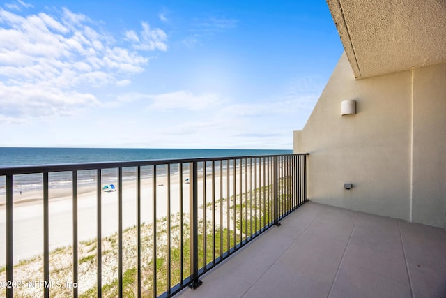 2100 Ocean Dr Unit Ph-2, Jacksonville Beach, FL 32250 - balcony with view of water and beach