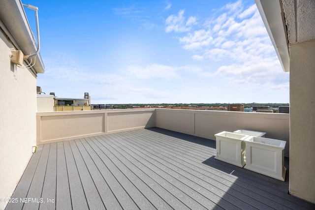 2100 Ocean Dr Unit Ph-2, Jacksonville Beach, FL 32250 - view of wooden terrace