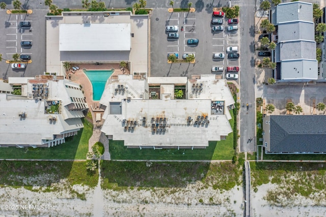 2100 Ocean Dr Unit Ph-2, Jacksonville Beach, FL 32250 - bird's eye view of a pool area