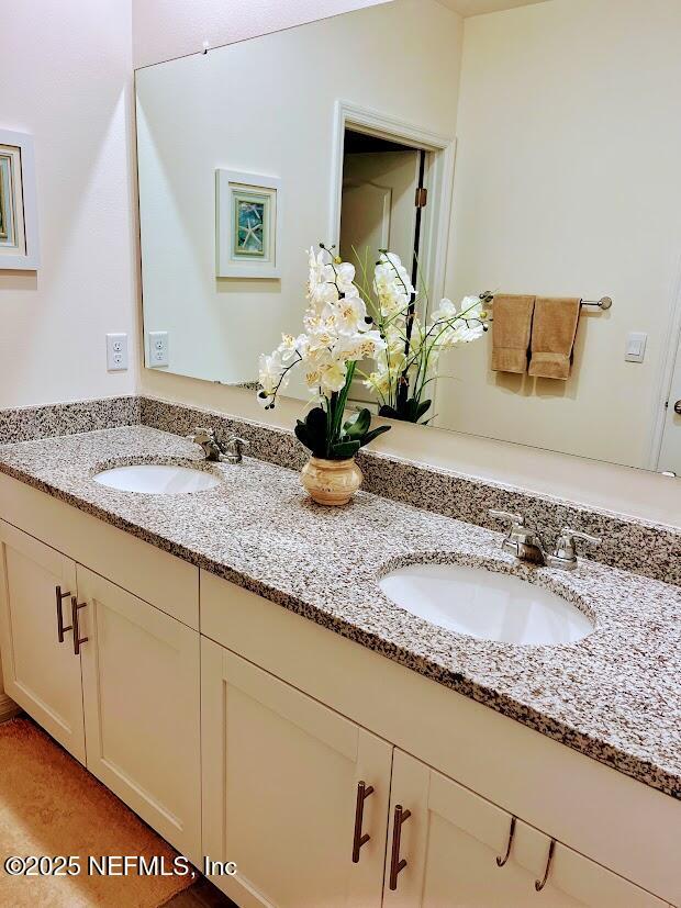 172 Reena Dr, Daytona Beach, FL 32117 - bathroom featuring double vanity