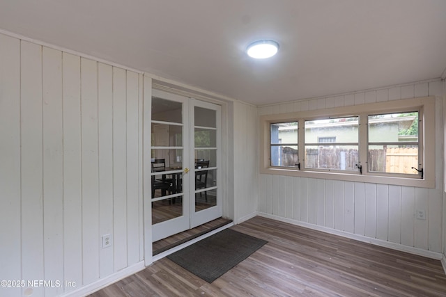 7205 Linda Dr, Jacksonville, FL 32208 - unfurnished sunroom with french doors