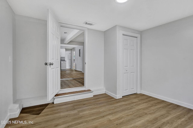 1021 Seminole Ave, Jacksonville, FL 32254 - unfurnished room featuring wood finished floors and baseboards