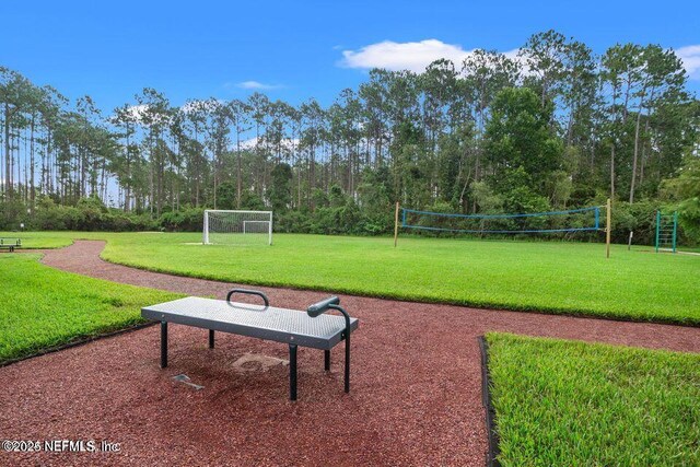 880 W American Eagle Dr, Saint Augustine, FL 32092 - view of yard with a sport area