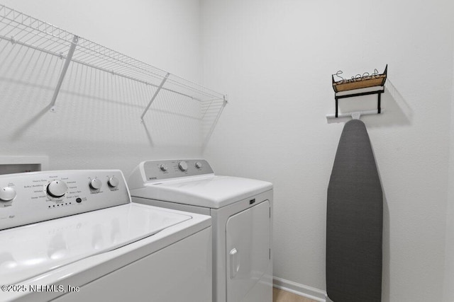 567 Flach Dr, Saint Johns, FL 32259 - laundry room with washing machine and clothes dryer