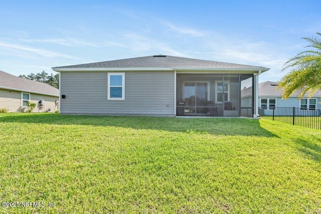 567 Flach Dr, Saint Johns, FL 32259 - back of property with a sunroom
