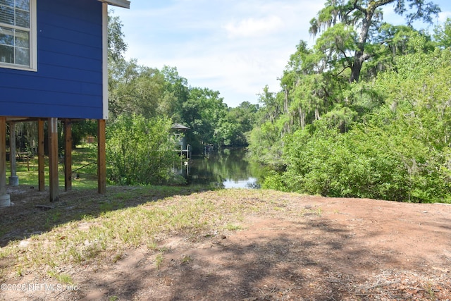 2873 Creek St, Middleburg, FL 32068 - view of yard featuring a water view