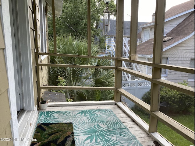 2523 Forbes St, Jacksonville, FL 32204 - view of unfurnished sunroom