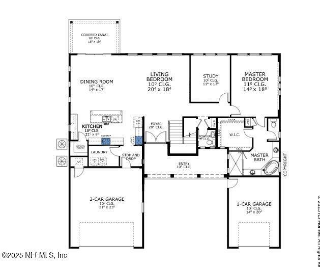 203 Sea Turtle Way, Saint Augustine, FL 32084 - property floor plan