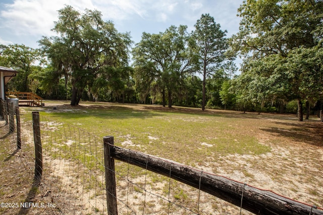 7013 Elfo Rd, Keystone Heights, FL 32656 - view of yard with fence