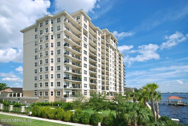 2358 Riverside Ave Unit 304, Jacksonville, FL 32204 - view of apartment building / complex featuring a water view