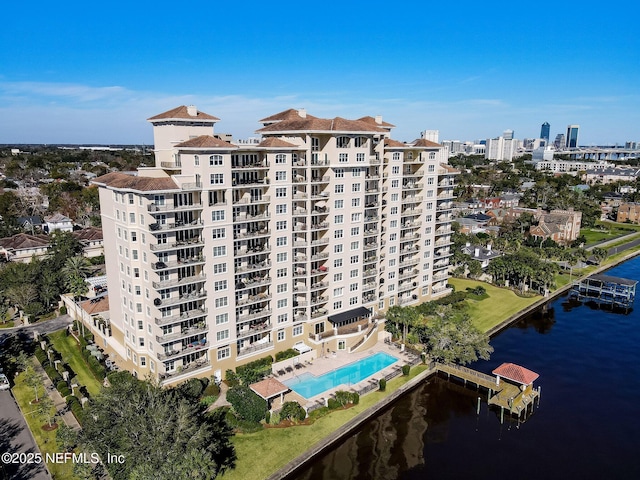 2358 Riverside Ave Unit 304, Jacksonville, FL 32204 - view of apartment building / complex featuring a water view