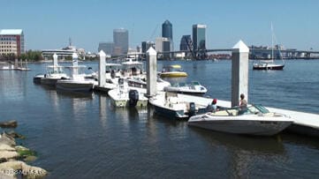 2358 Riverside Ave Unit 304, Jacksonville, FL 32204 - dock area featuring a water view