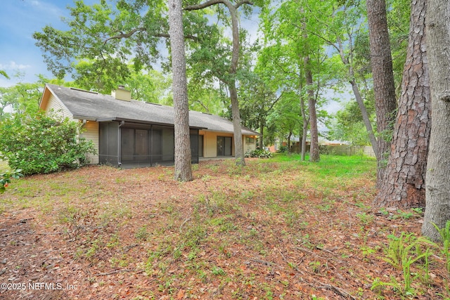 11711 Sparkleberry Ln, Jacksonville, FL 32223 - view of yard featuring a sunroom