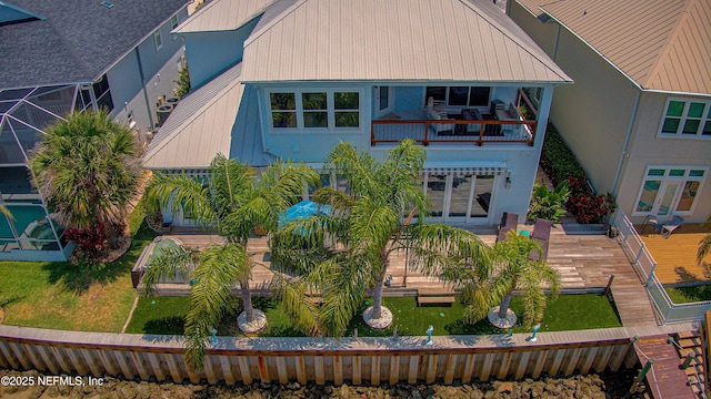 9155 June Ln, Saint Augustine Beach, FL 32080 - aerial view of property and surrounding area