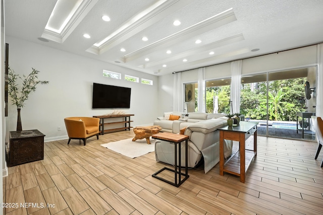 2919 Brettungar Dr, Jacksonville, FL 32224 - living area with wood finish floors and recessed lighting