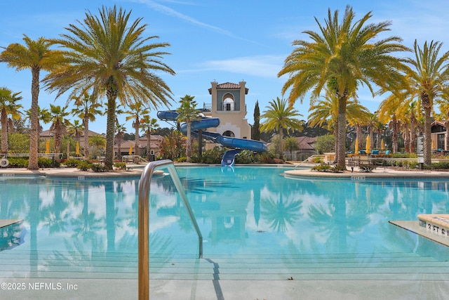 2919 Brettungar Dr, Jacksonville, FL 32224 - community pool with a water slide