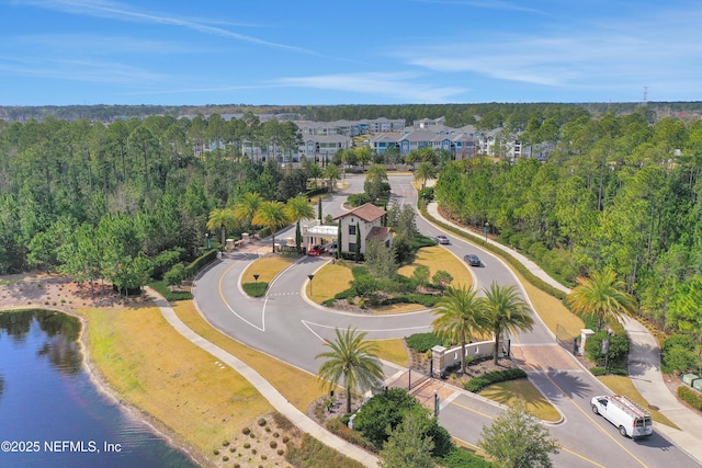 2919 Brettungar Dr, Jacksonville, FL 32224 - aerial view of a large body of water and a heavily wooded area