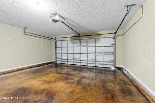 2830 Limestone Ct, Middleburg, FL 32068 - garage featuring a garage door opener and baseboards