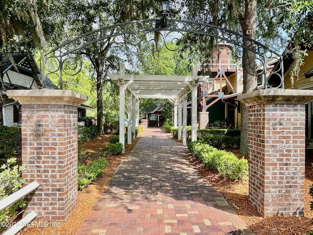 3931 Eagle Rock Rd, Middleburg, FL 32068 - view of community featuring a pergola