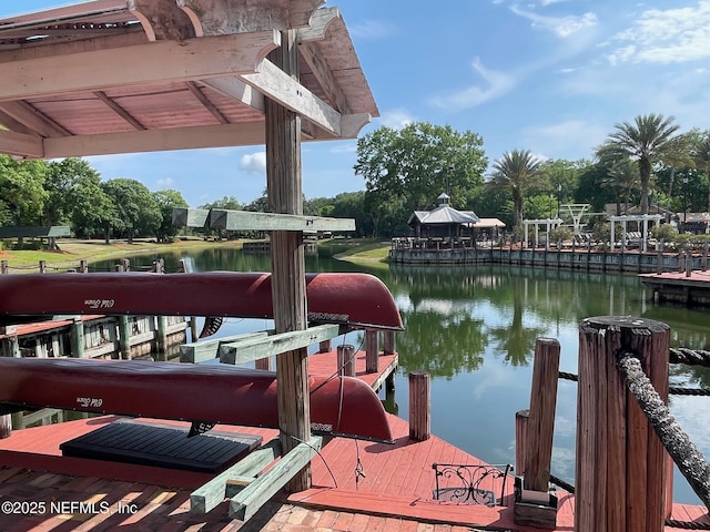 3931 Eagle Rock Rd, Middleburg, FL 32068 - dock area with a water view