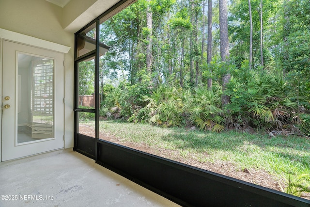 2120 Stone Creek Dr Unit E, Fleming Island, FL 32003 - view of unfurnished sunroom