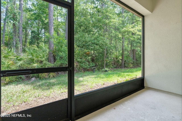 2120 Stone Creek Dr Unit E, Fleming Island, FL 32003 - unfurnished sunroom featuring plenty of natural light
