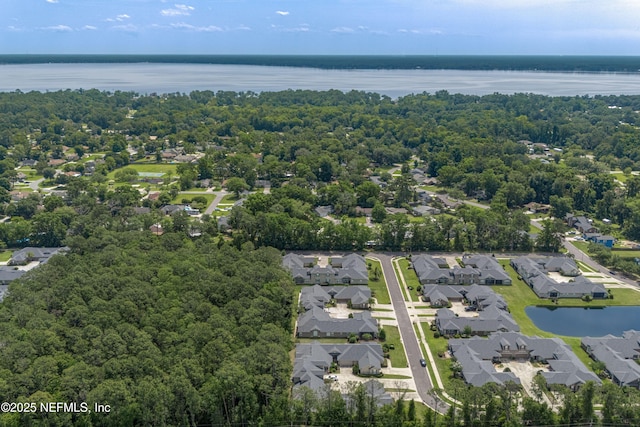 2120 Stone Creek Dr Unit E, Fleming Island, FL 32003 - aerial perspective of suburban area with a large body of water