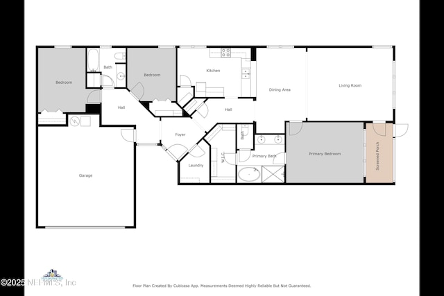 2120 Stone Creek Dr Unit E, Fleming Island, FL 32003 - floor plan / room layout