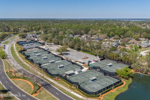 2120 Stone Creek Dr Unit E, Fleming Island, FL 32003 - aerial perspective of suburban area featuring a forest and a large body of water