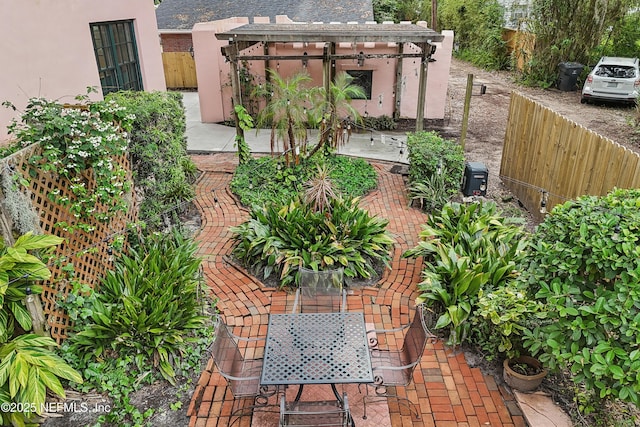 16 May St, Saint Augustine, FL 32084 - view of yard with a patio area, fence, and outdoor dining space