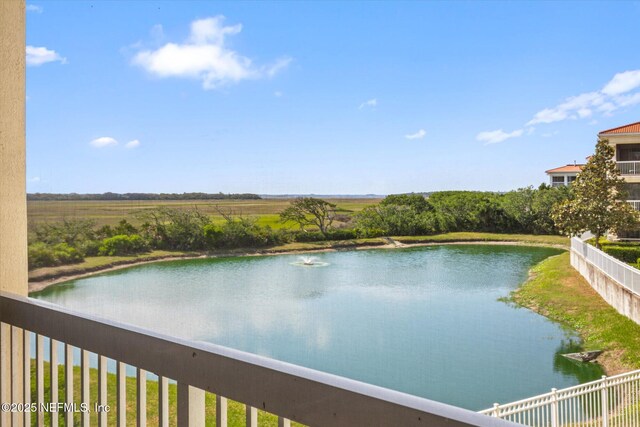 425 N Ocean Grande Dr Unit 205, Ponte Vedra Beach, FL 32082 - water view with fence
