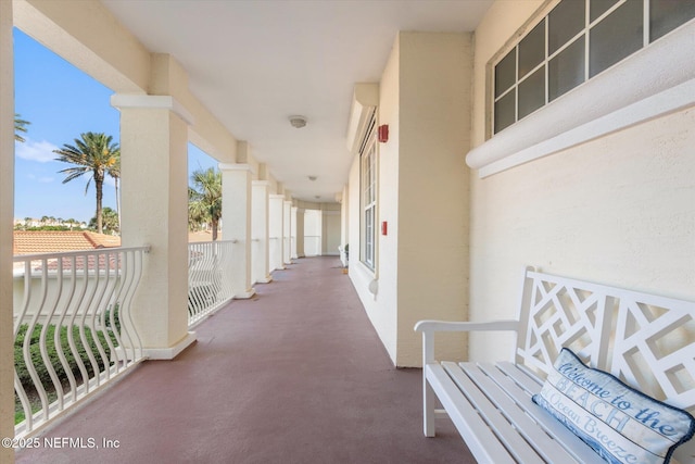 425 N Ocean Grande Dr Unit 205, Ponte Vedra Beach, FL 32082 - view of patio featuring a balcony