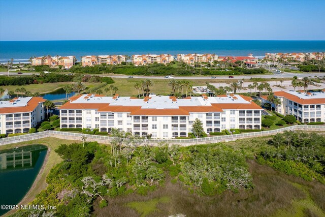 425 N Ocean Grande Dr Unit 205, Ponte Vedra Beach, FL 32082 - drone / aerial view of apartment complex / building and a large body of water