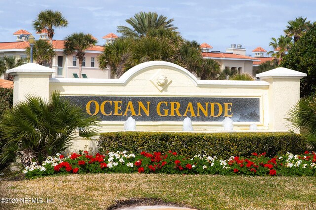 425 N Ocean Grande Dr Unit 205, Ponte Vedra Beach, FL 32082 - view of community / neighborhood sign