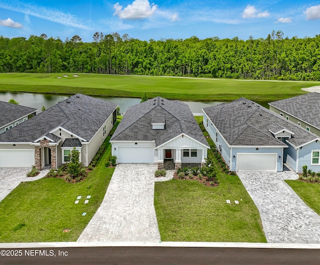 1459 Stillwater Blvd, Saint Johns, FL 32259 - aerial view of property and surrounding area featuring a local golf course and a nearby body of water