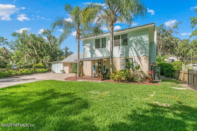 8211 Colee Cove Branch Rd Unit G, Saint Augustine, FL 32092 - view of front of home with driveway