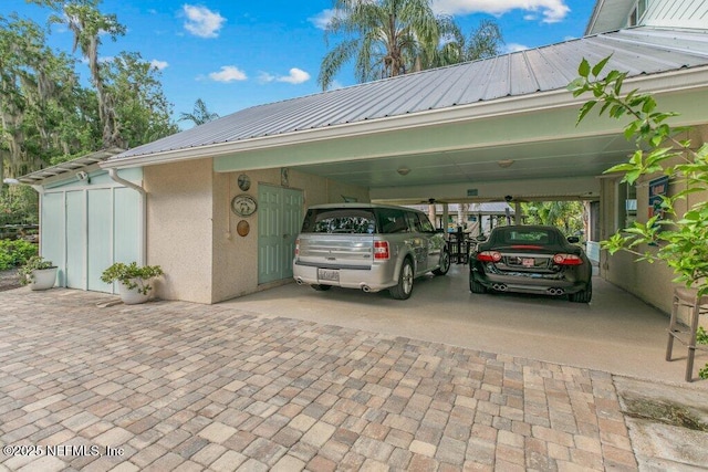 8211 Colee Cove Branch Rd Unit G, Saint Augustine, FL 32092 - view of vehicle parking with a carport