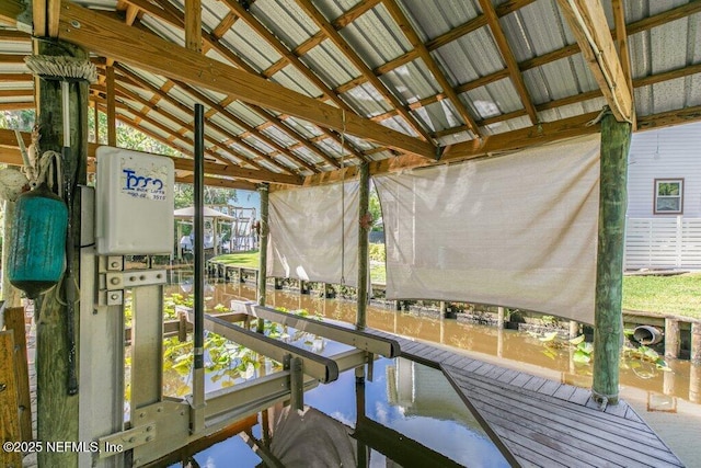 8211 Colee Cove Branch Rd Unit G, Saint Augustine, FL 32092 - dock with boat lift