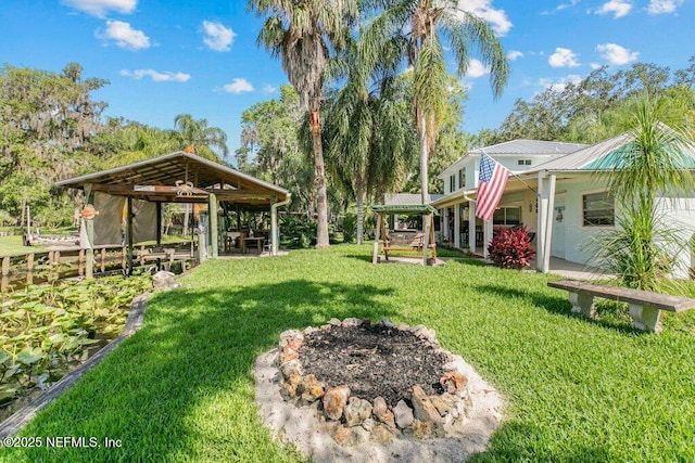 8211 Colee Cove Branch Rd Unit G, Saint Augustine, FL 32092 - view of green lawn
