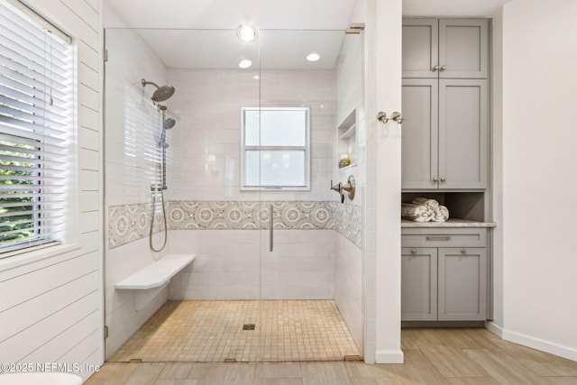 2738 Sea Grove Ln, Fernandina Beach, FL 32034 - full bathroom featuring a shower stall and healthy amount of natural light